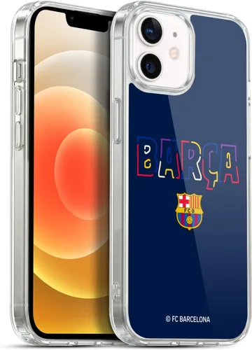Vista 220 de Head Case Designs Funda de gel suave con licencia oficial del FC Barcelona Barca Crest Graphics [protección de grado militar] compatible con Apple