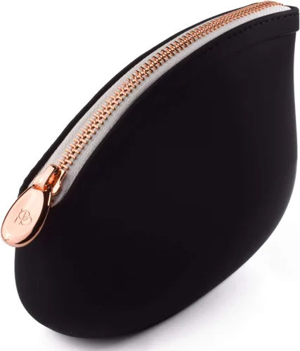 Vista 15 de Pudinbag - Neceser pequeño para maquillaje, de silicona, impermeable, para mujer, 10
