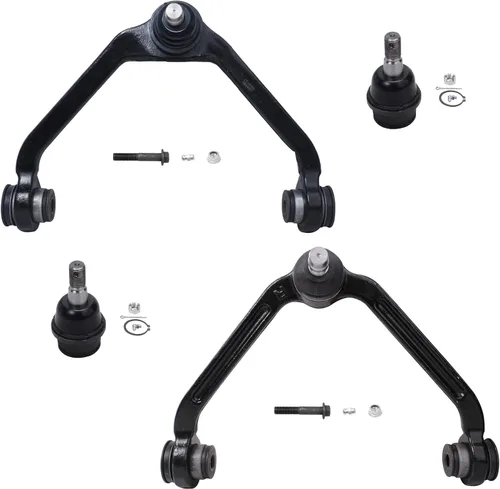 Vista 183 de Detroit Axle - Ejes de eje CV delantero izquierdo y derecho + Reemplazo de juntas esféricas de brazos de control inferiores delanteros para Ford