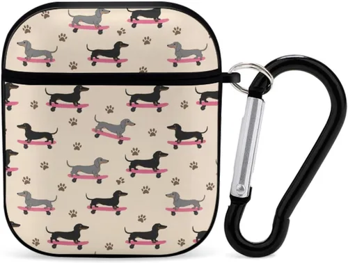 Vista 26 de Funda para Apple AirPod 2 y 1 TPU suave compatible con AirPod 2 y 7 con diseño de bandera estadounidense Pattern1081