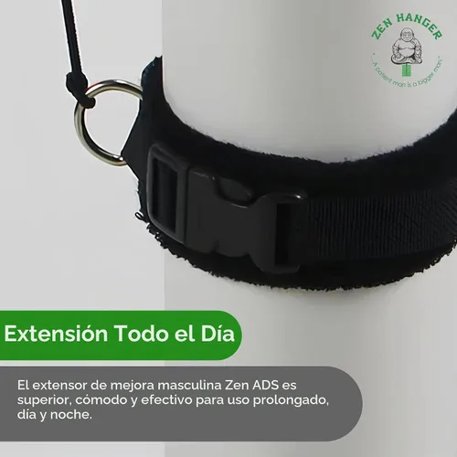 Vista 6 de Zen Hanger Estirador de pene para todo el día (ADS) - Kit de dispositivo extensor de pene ajustable para ampliación