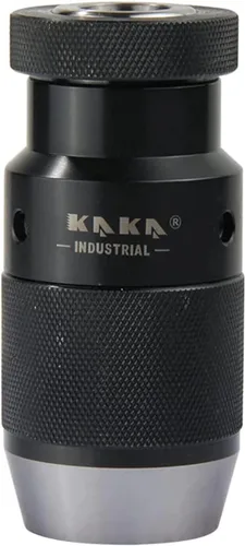 Vista 11 de KAKA INDUSTRIAL Portabrocas sin llave resistente, Jacobs Taper Stock (HPJ0213 (1/32"-1/2"-JT6))