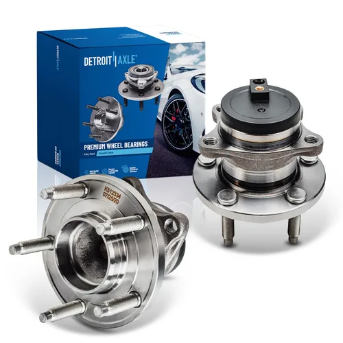 Vista 12 de Detroit Axle - 2 rodamientos de rueda delantera para Ford Fusion Probe Mazda 3 MPV Kia Spectra Jaguar XJ8 XJR XK XK8 XKR Mercury Milan, juego