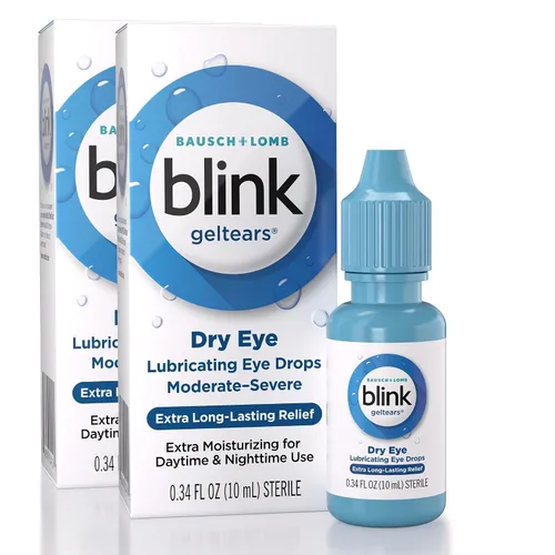 Vista 10 de BLINK GelTears Gotas para Ojos Secos, Hidratante y Calmante para Ojos con Sequedad Moderada a Severa, Instantáneamente Calma, Hidrata y Proporciona