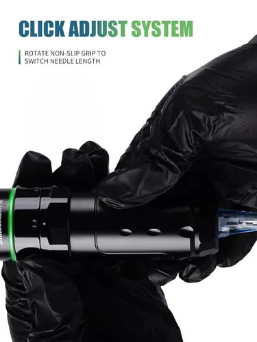 Vista 9 de Dragonhawk Kit de tatuaje inalámbrico L3 Motor Mcore-L3 Kit negro + 2