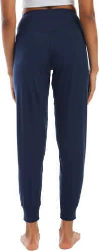 Vista 156 de Kcutteyg - Pantalones deportivos con bolsillos para mujer, diseño suave, ligero y de secado rápido, para entrenamiento, gimnasia, yoga y correr