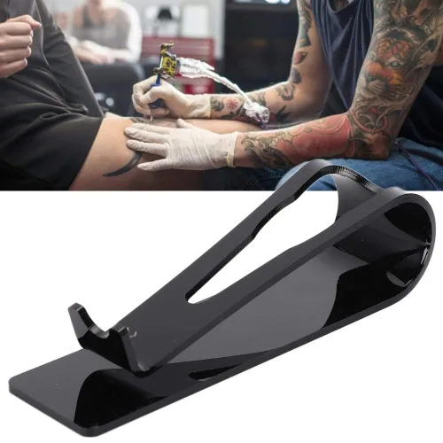 Vista 4 de Yctze - Soporte para bolígrafo de tatuaje, soporte de acrílico para bolígrafo de tatuaje con ranuras en forma de U, soporte para bolígrafo