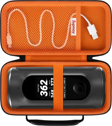 Vista 8 de Estuche rígido de transporte para Blue Tees Golf Player+ / Golf Player Pro GPS altavoz con pantalla táctil, funda de protección para reproductor
