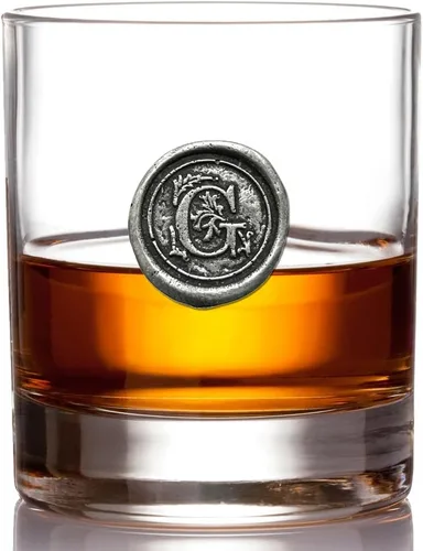 Vista 14 de English Pewter Company - Vaso de whisky antiguo de 11 onzas con inicial de monograma, regalos únicos para hombres, regalos personalizados con tu