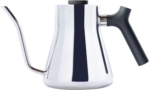 Vista 9 de Tetera con cuello de cisne Fellow Stagg, Negro mate