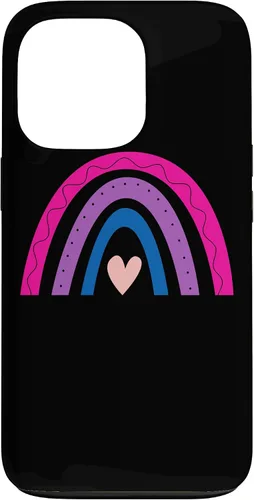 Vista 10 de Rainbow Colours Bisexual Flag Pride Bisexual Bi Case for iPhone 17