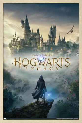 Vista 7 de Trends International Harry Potter: Hogwarts Legacy - Póster de pared de arte clave, 22.4 pulgadas de largo x 14.7 pulgadas, versión enmarcada