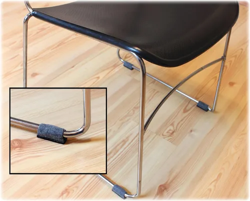 Vista 5 de Lorell LLR49319 - Protectores de suelo envolventes, color gris (paquete de 16)