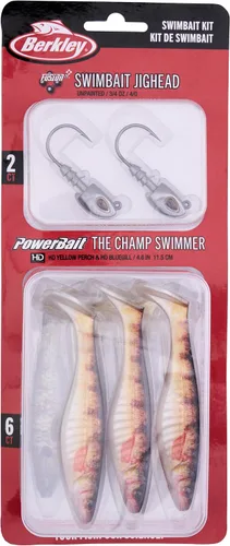Vista 39 de Berkley PowerBait The Champ Swimmer Fishing Soft Bait