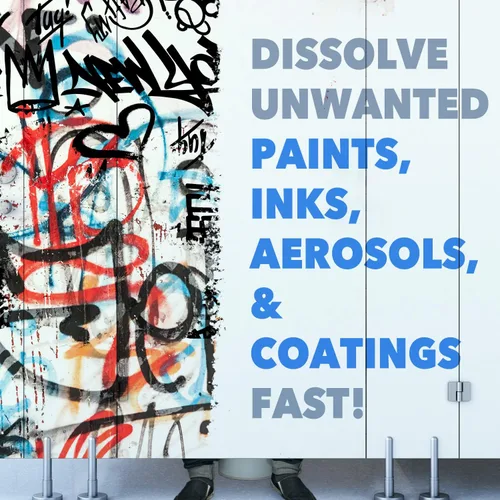 Vista 5 de Smart 'n Easy Removedor de graffiti de superficie lisa – Elimina pinturas en aerosol no deseadas en aerosol, tintas, pinturas y revestimientos
