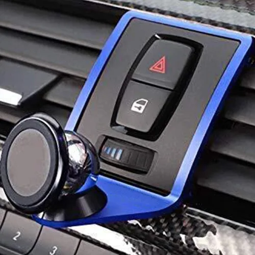 Vista 6 de YIWANG 3 colores aleación de aluminio teléfono móvil titular ajuste para BMW 3 4 Series GT F30 F30 F34 F32 F33 F36 2013-2019 Accesorios de coche
