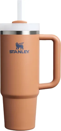 Vista 45 de STANLEY Quencher H2.0 Vaso Térmico con asa y pajilla, 64 onzas, tapa Flowstate de 3 posiciones, gran capacidad para viajes y deportes, vaso de acero