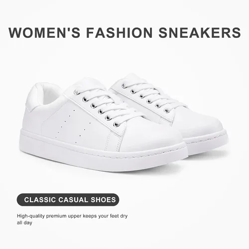 Vista 6 de Vepose Zapatillas de deporte de moda para mujer, zapatos casuales de vestir cómodos 2.0
