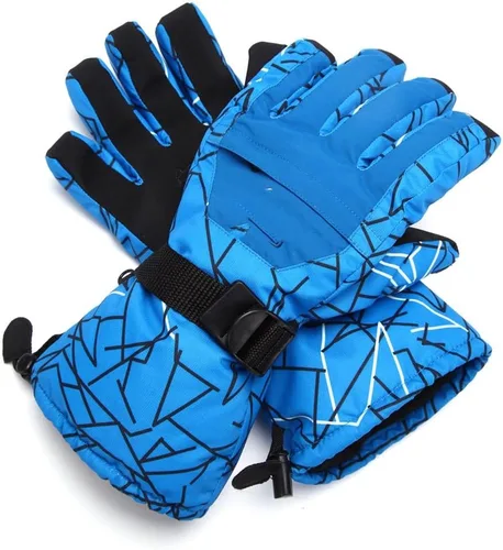 Vista 3 de KFJBX - Guantes de esquí de invierno para hombre, para invierno, nieve, esquí, ciclismo, deportes al aire libre, térmicos