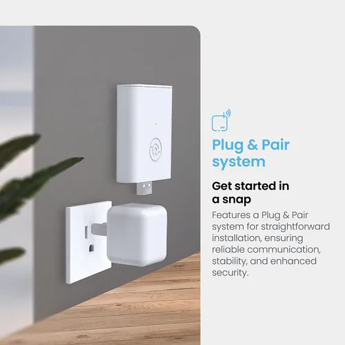 Vista 7 de Lockly Hub Wi-Fi Secure Link: controla tu Lockly Smart Lock desde cualquier lugar con notificaciones en tiempo real y control de voz