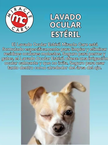 Vista 4 de Solución para lavado de ojos Miracle Care Eye transparente, estéril