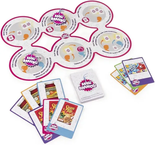 Vista 2 de Spin Master 6063724 Surprise Mini Brands Supermarket Race Juego de mesa de 5 piezas con 2 movers coleccionables