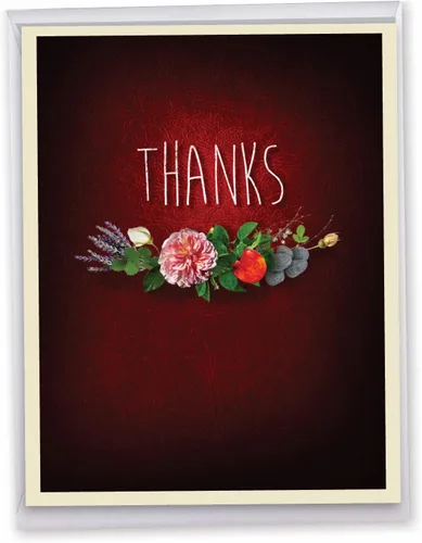 Vista 12 de NW Jumbo - Tarjeta de felicitación, diseño Thank You, específico