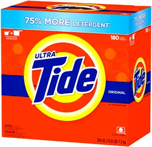 Vista 6 de Tide Detergente en polvo para ropa, Mountain Spring, 68 cargas, 95 oz