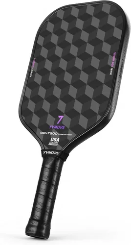 Vista 10 de USAPA Approved Pickleball Paddle 6-Layer T800 Carbon Fiber 16mm Thermoformed Pickleball Racket with High Spin & Extended Grip, Professional