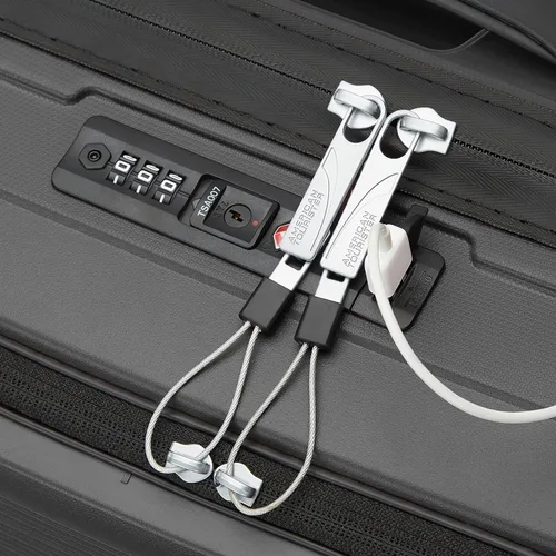Vista 5 de AMERICAN TOURISTER Equipaje expandible Airconic Hardside con ruedas giratorias, grafitodelicia de la naturaleza, Equipaje expandible Aircónico