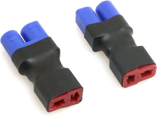 Vista 4 de DGZZI Sin cables Conector 2PCS EC3 macho a hembra T-Plug Adaptador para RC FPV Vehículo Power Wire Lipo Batería