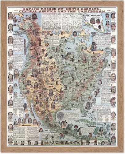Vista 57 de Poster Master Póster retro de viaje con mapa monumental vintage de Florencia, arte italiano, gran regalo para hombres, mujeres, amantes