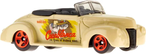 Vista 2 de Hot Wheels Hot Wheel Cars, Looney Tunes Mash-Up Vehicle, auto de juguete fundido a presión a escala 1:64 para niños y coleccionistas, decoración
