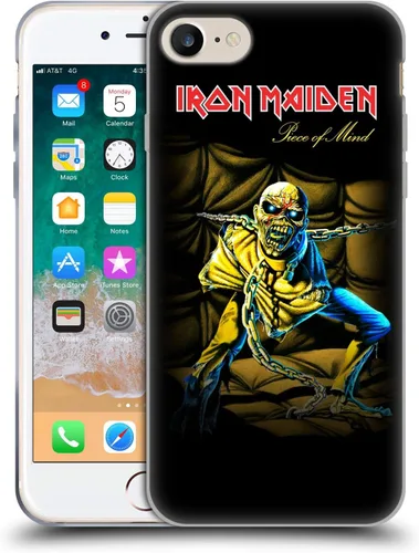 Vista 242 de Head Case Designs Funda de gel suave con licencia oficial de Iron Maiden Brave New World, compatible con Apple iPhone 7 Plus/iPhone 8 Plus Nuevo