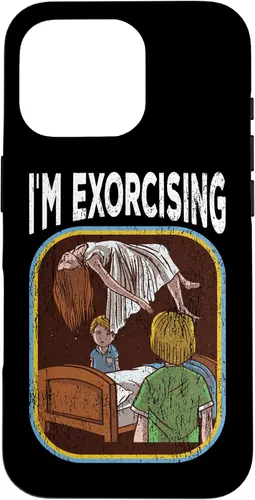 Vista 20 de Funda de nostalgia vintage de película de terror para iPhone 16
