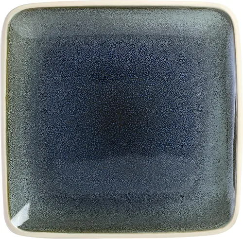 Vista 7 de Gibson Elite Namastay Juego de vajilla de 12 piezas, azul
