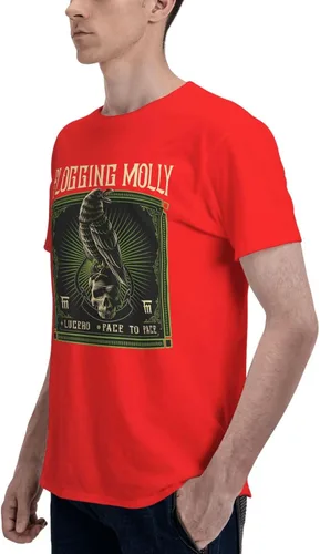 Vista 5 de Camiseta de manga corta deportiva de moda para hombre de banda para todas las estaciones