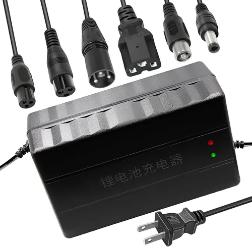 Vista 8 de Cargador de batería de iones de litio de 29.4 V 2 A, múltiples enchufes compatibles con Dream i-100 All Star Superfly Ranger, adaptador de corriente
