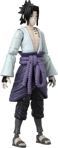 Vista 4 de Anime Heroes Bandai 6.7 in Naruto Sasuke Uchiha Figura de acción - Figura