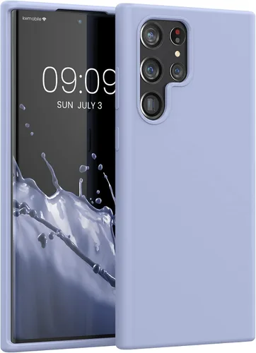 Vista 254 de kwmobile Funda compatible con Samsung Galaxy S9 - Funda de silicona TPU con acabado suave - Blue Reef