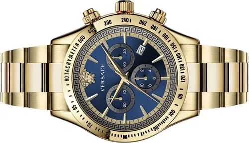 Vista 2 de Versace Reloj de pulsera Hombres Chrono Clásico Cuarzo Suizo Cronógrafo Fecha VEV700619