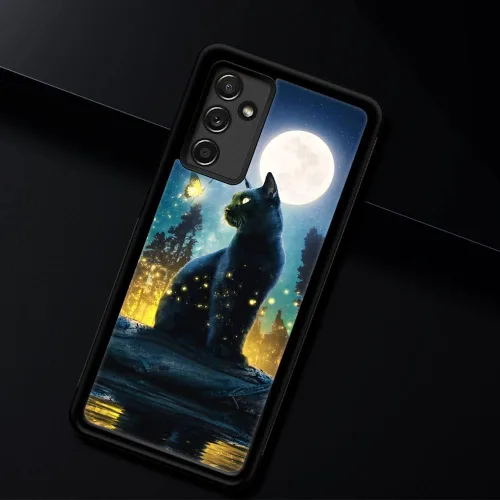 Vista 6 de ZHEGAILIAN Funda compatible con Samsung Galaxy A14 5G, antideslizante, de poliuretano termoplástico suave, a prueba de golpes, compatible con Gato