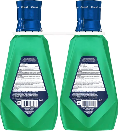 Vista 11 de Crest Pro-Health Advanced - Enjuague bucal con máxima protección contra caries, menta suave, 2 x 1 litro