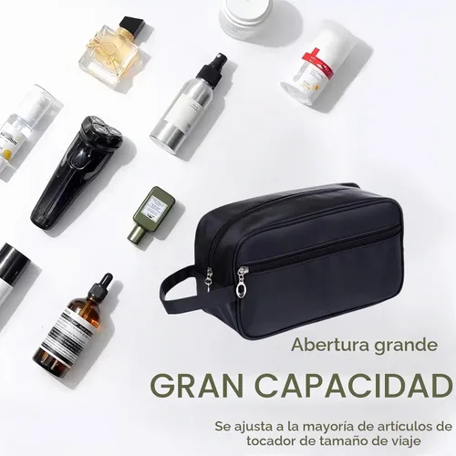 Vista 2 de Tumecos Kit de aseo Dopp Organizador de electrónica de viaje, bolsa de accesorios de afeitado