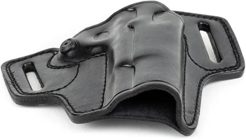 Vista 3 de Doruk Holster Browning Hi Power Owb Combat Master Funda de cuero hecha a mano para pistola