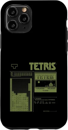 Vista 13 de Funda moderna para iPhone 12 Mini Tetris de 8 bits