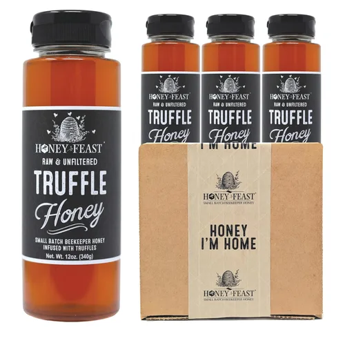 Vista 49 de Honey Feast Flower Powered Allergy Blend 10 veces miel, 12 onzas
