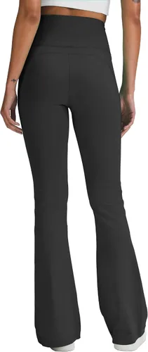 Vista 6 de Unthewe Leggings acampanados de cintura alta para mujer, control de abdomen, pantalones casuales para yoga, entrenamiento, gimnasio