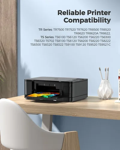 Vista 2 de Reemplazo de cartucho de tinta compatible PGI-280XXL/CLI-281XXL para Canon Ink 280 y 281 de alto rendimiento para PIXMA TR7520 TR8520 TR8500 TR8600