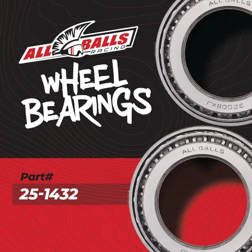 Vista 2 de All Balls Kit de rodamientos de rueda compatible con/repuesto para Can-Am, 25-1432